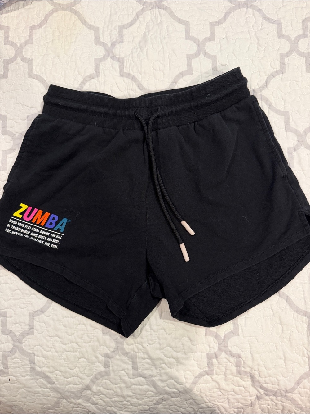 Zumba "When Your Feet Start Moving" Shorts